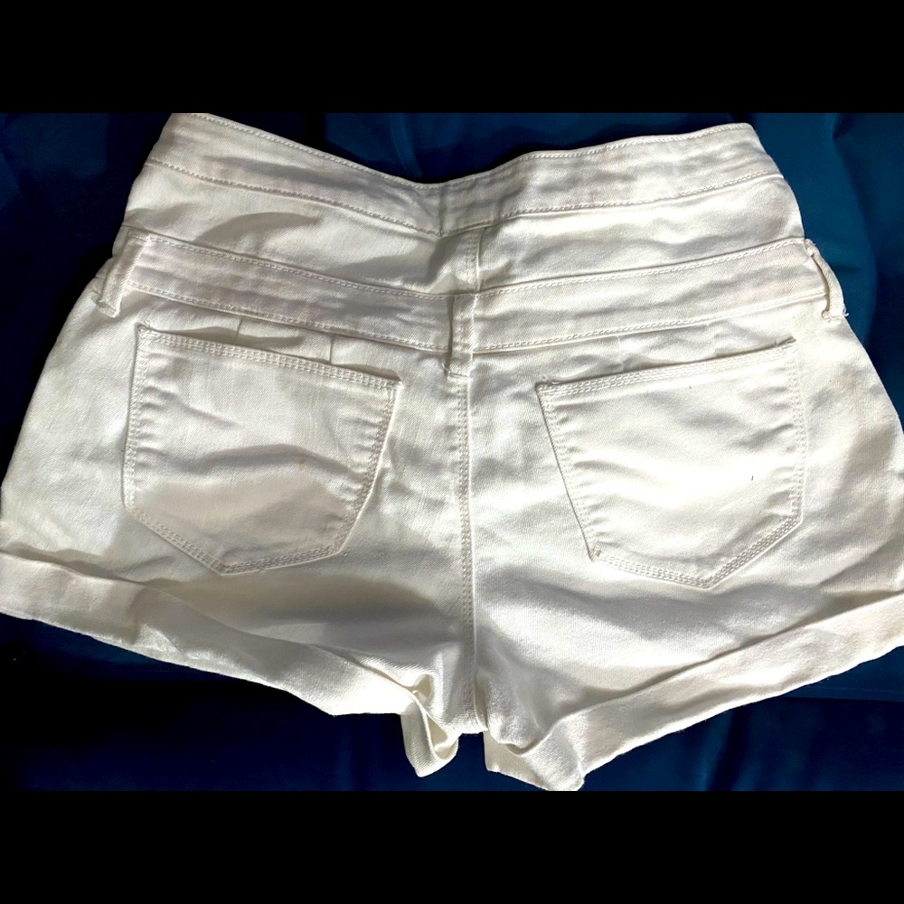 White shorts